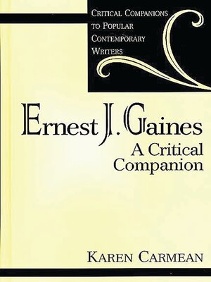 cover image of Ernest J. Gaines